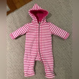 Hanna Andersson fleece lined romper